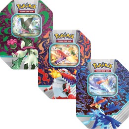 Pokemon TCG: Paldea Partners Tins - ZESTAW