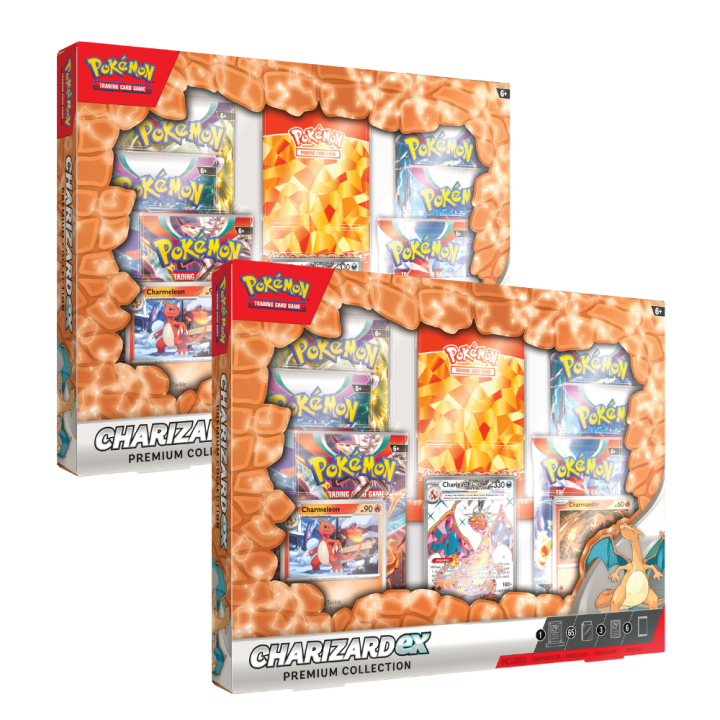 Pokemon TCG: Ex Premium Collection Box - Charizard - 2 SZTUKI