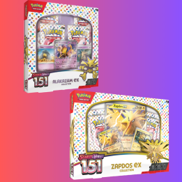 Pokemon TCG: S&V 151 Alakazam+ S&V 151 Zapdos ex Box