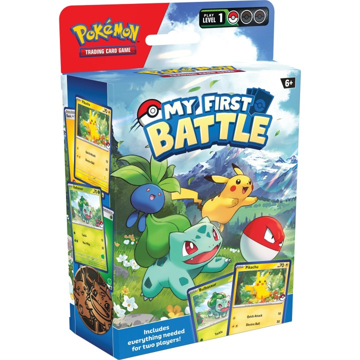Pokemon TCG: My First Battle Pikachu & Bulbasaur (Polska Instrukcja)