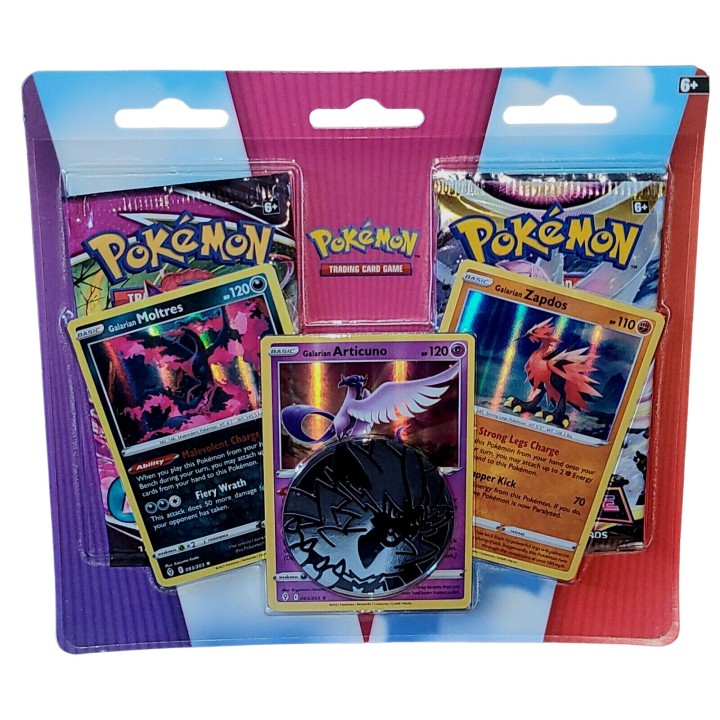PRAWDZIWE BLACK WEEK - Pokémon TCG: 2-Pack Blister Pack (Galarian Birds)