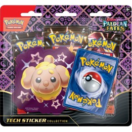 Pokemon TCG: Paldean Fates Tech Sticker Collection Fidough