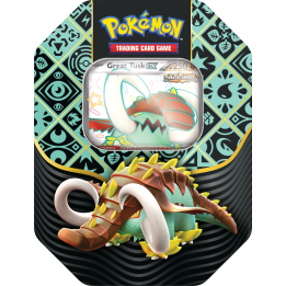 Pokemon TCG: Paldean Fates Tin 4-booster - Great Tusk