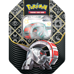 Pokemon TCG: Paldean Fates Tin 4-booster - Iron Treads