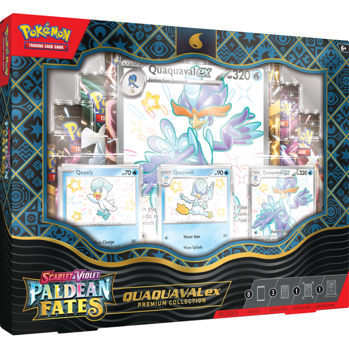 Pokemon TCG: Paldean Fates Premium Collection - Quaquaval
