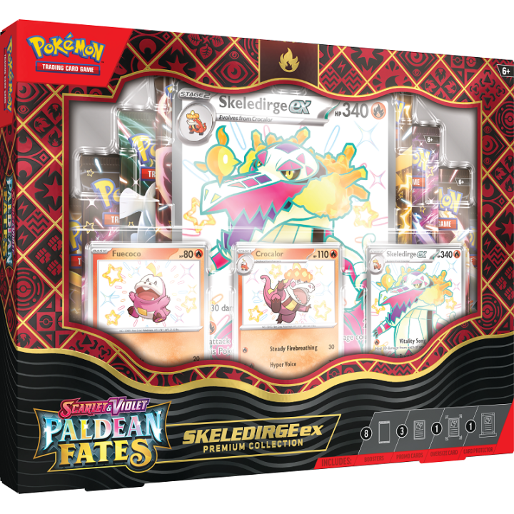 Pokemon TCG: Paldean Fates Premium Collection - Skeledirge