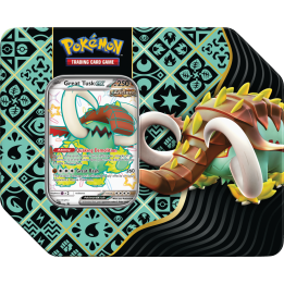 Pokemon TCG: Paldean Fates Tin 5-booster - Great Tusk