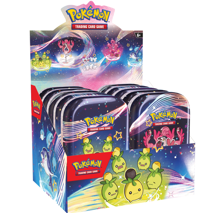 Pokemon TCG: Paldean Fates Mini Tin Display