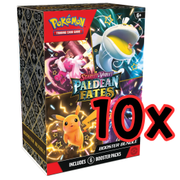 Pokemon TCG: Paldean Fates Booster Bundle (6 booster) DISPLAY (10)
