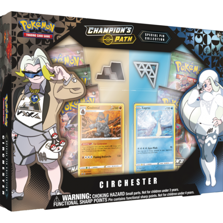 Pokemon TCG: Champion's Path - Double Pin Box - Circhester