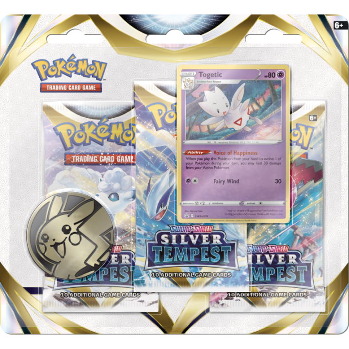 Pokemon TCG: Silver Tempest 3-pack - Togetic